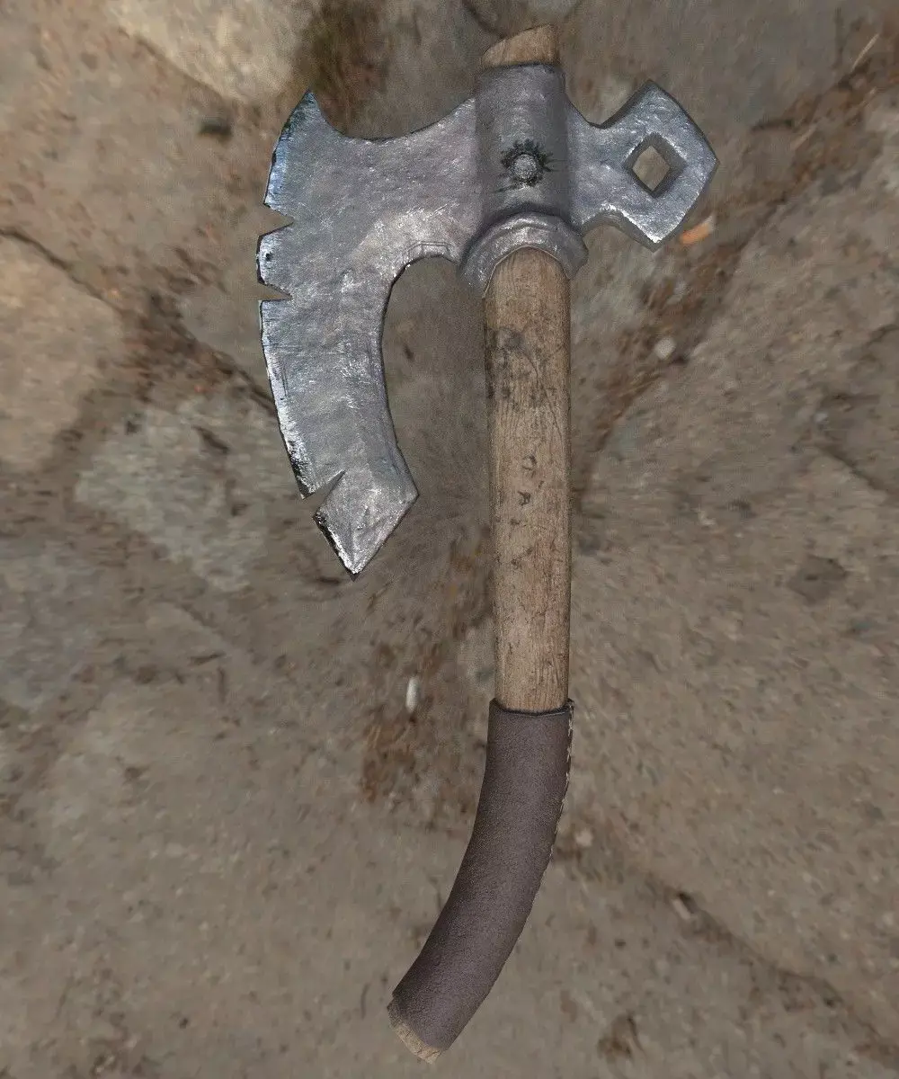 Axe old 3D model