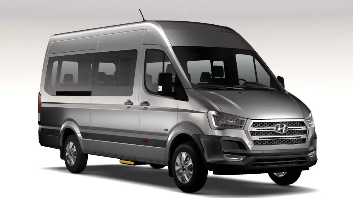 Hyundai H350 Minibus 2017 3D model
