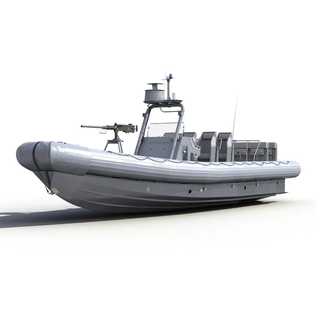 Naval Special Warfare Rigid Hull Inflatable Boat RHIB 2 3D model
