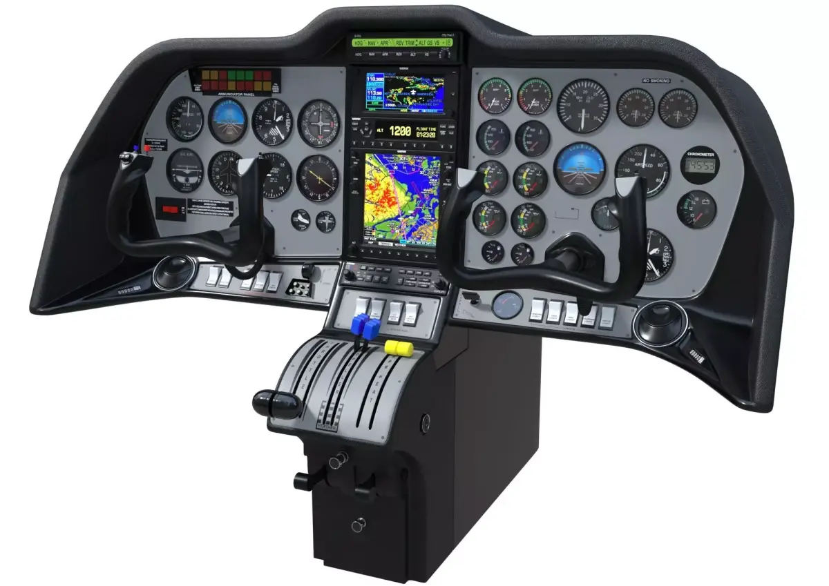 Aircraft Control Panel 3 3D model