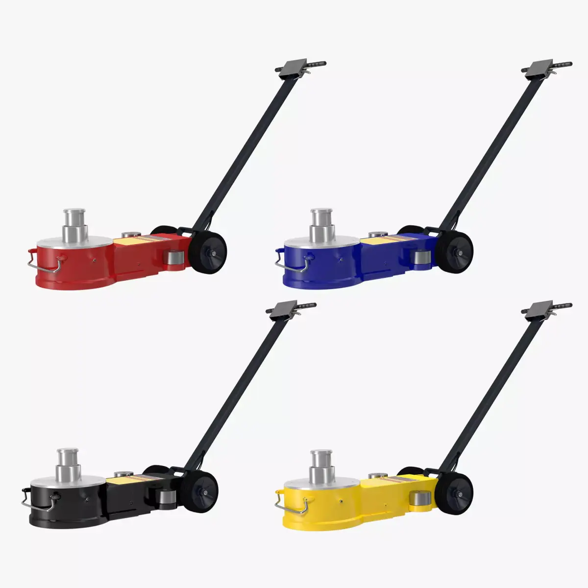 Floor Jack Collection 3D Model Pack