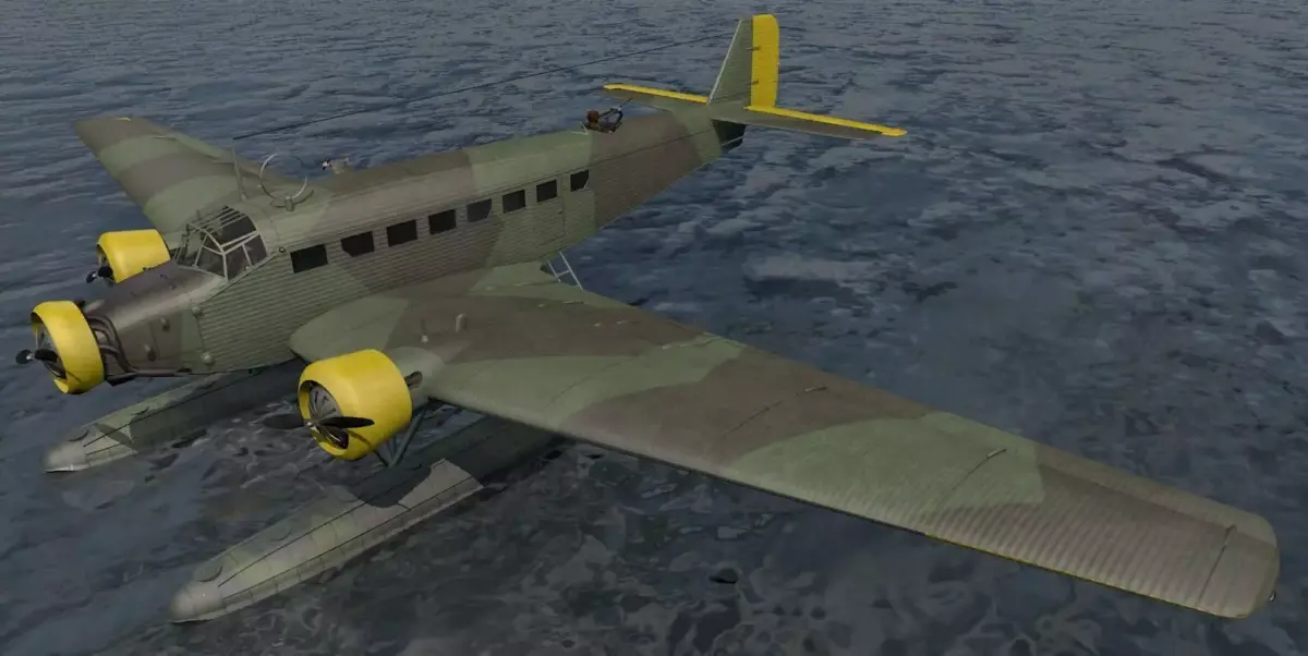Junkers Ju-52 3M 3D model