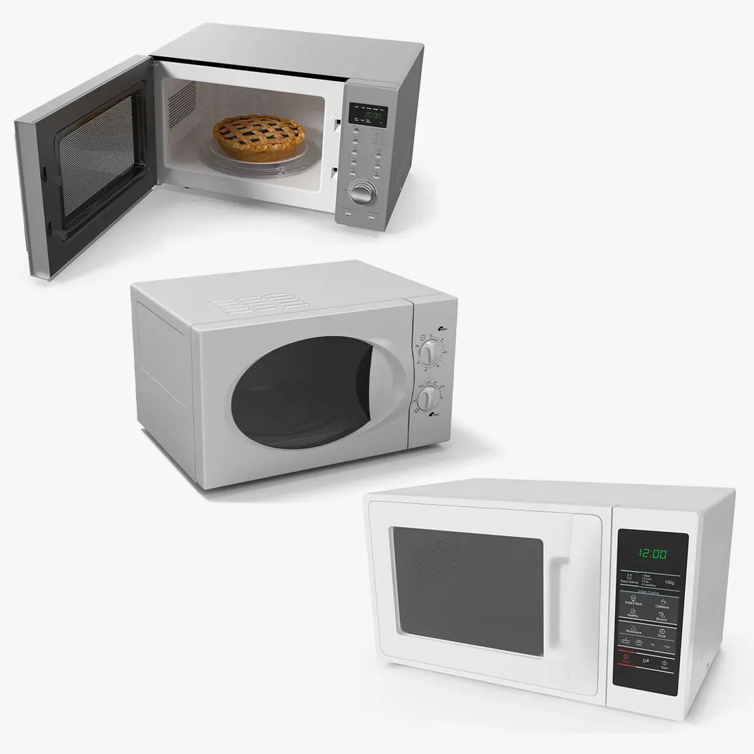 Microwave Ovens Generic Collection 2 3D model