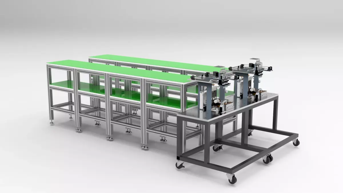 Multi-head dispensing machine  3D model