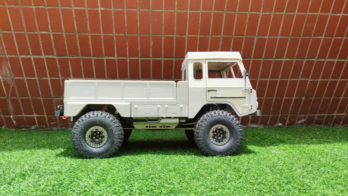 Crawler V306 4x4 Flatbed  - 1-10 RC body attachment 3D print model