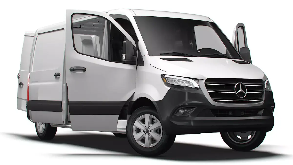 Mercedes Benz Sprinter L2H1 FWD HQ Interior 2025 3D model