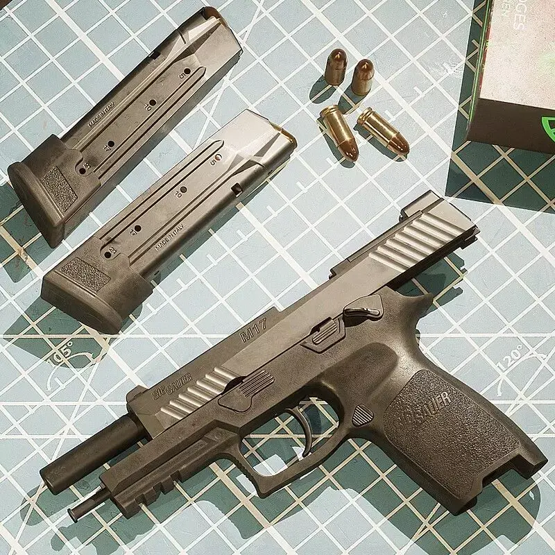 SIG P320 M17 Low-poly 3D model