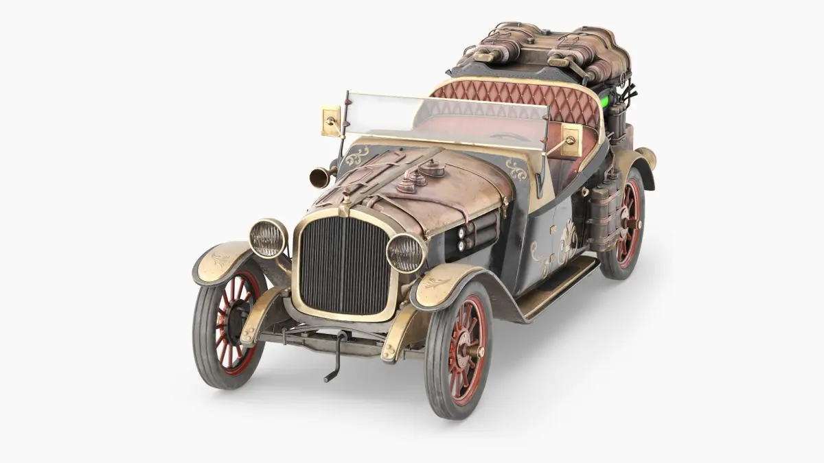  Vintage Steampunk Convertible 