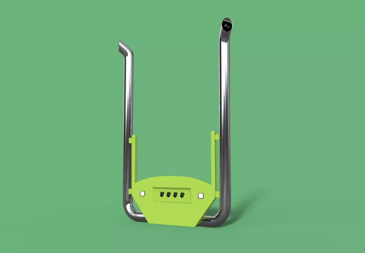 Truck Back Cab Plate 5 3D model