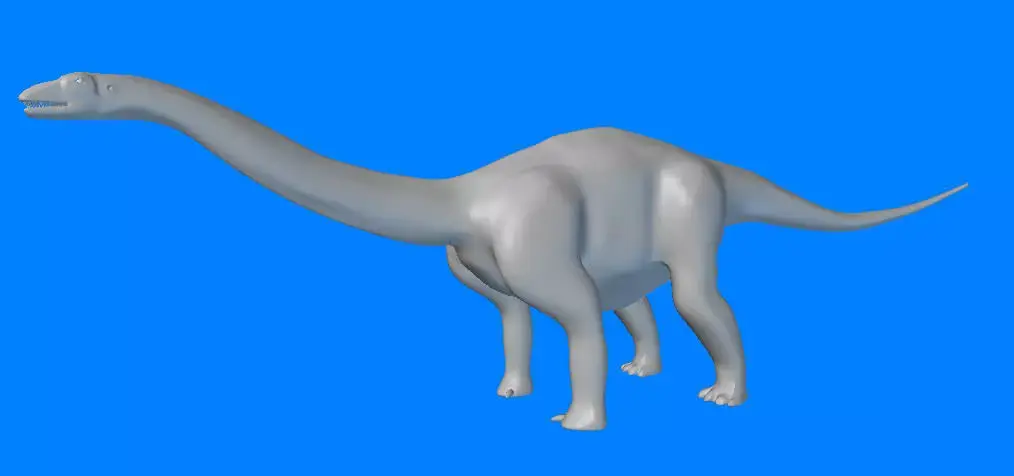 Apatosaurus- Type-1 3D model