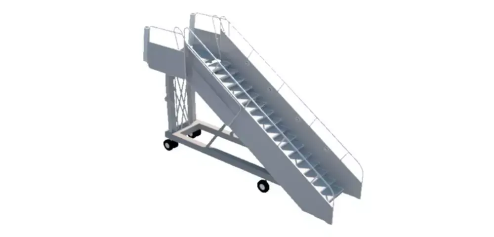 Escaliers escalator 3D model