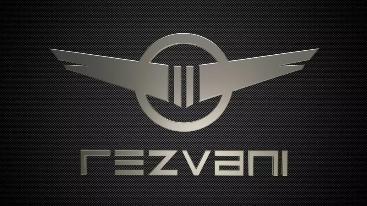 rezvani logo 3D model