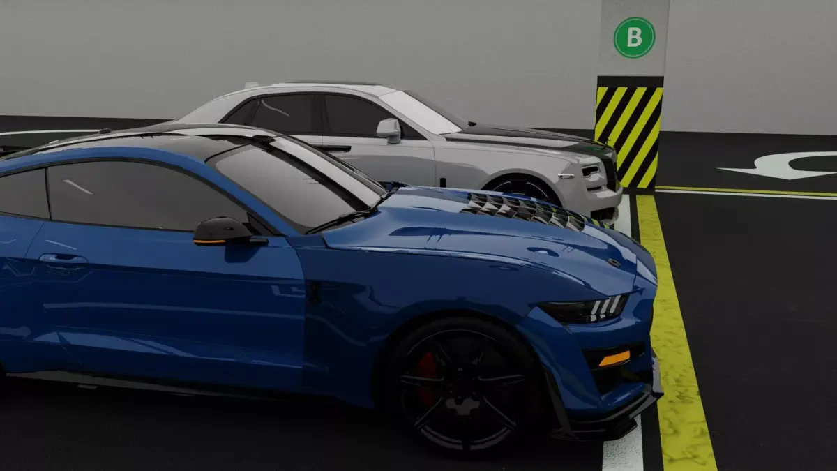 Underground Garage  3D model