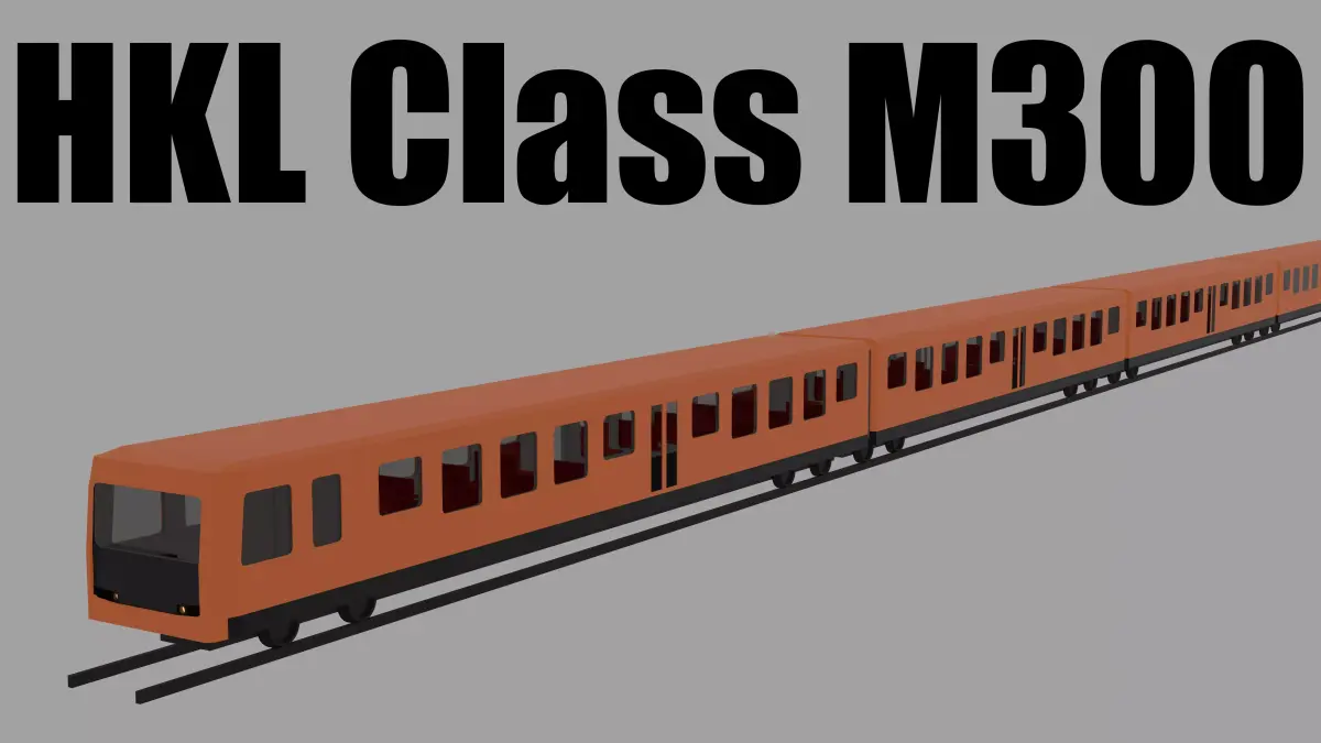 HKL Class M300 Low-poly 3D model