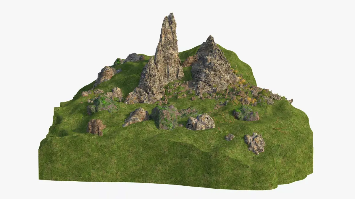 The Old Man of Storr 3D model