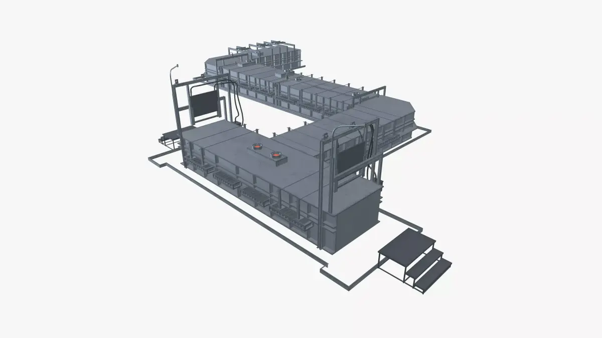 Gob Furnace 3D model