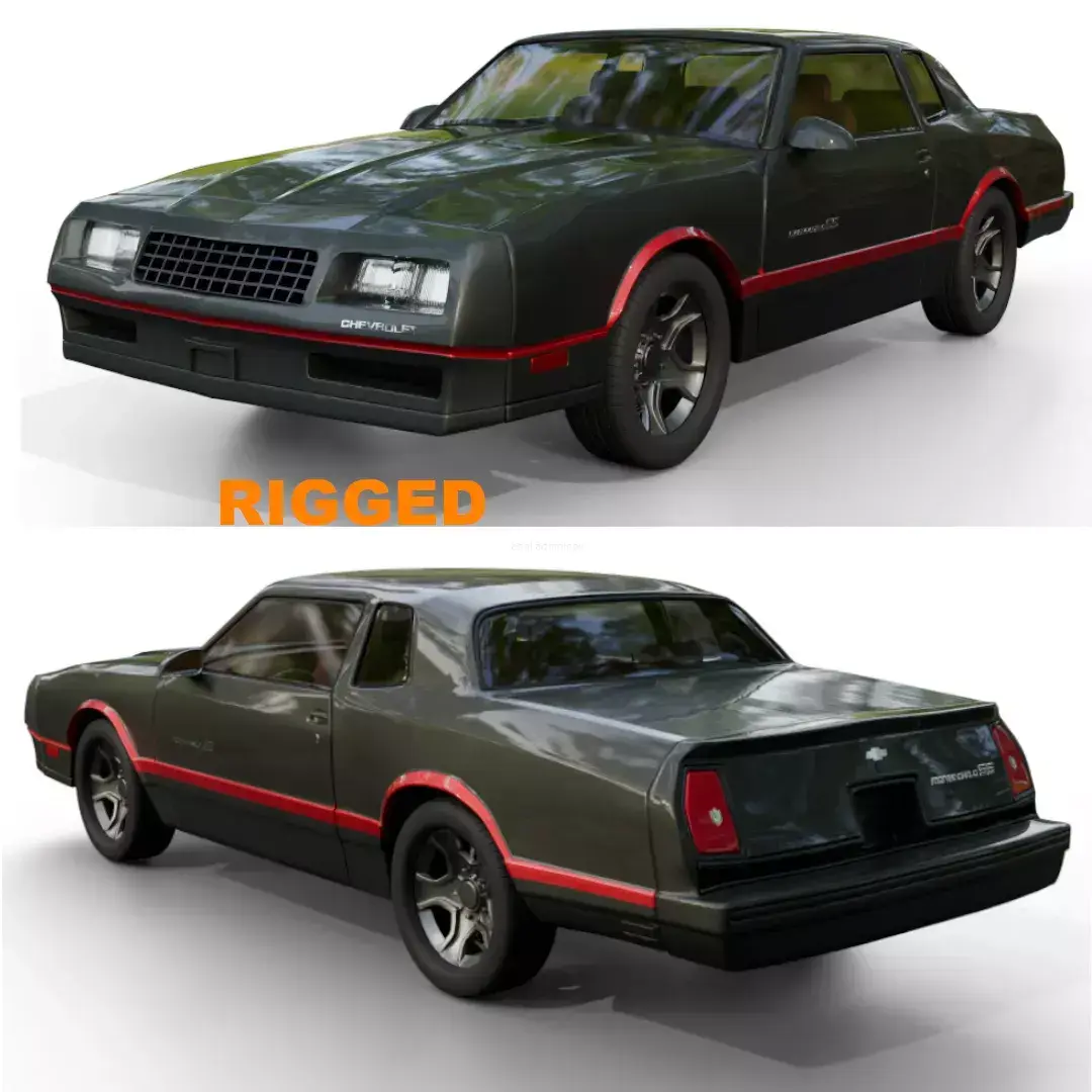 Chevrolet Monte Carlo Ss Free 3D model