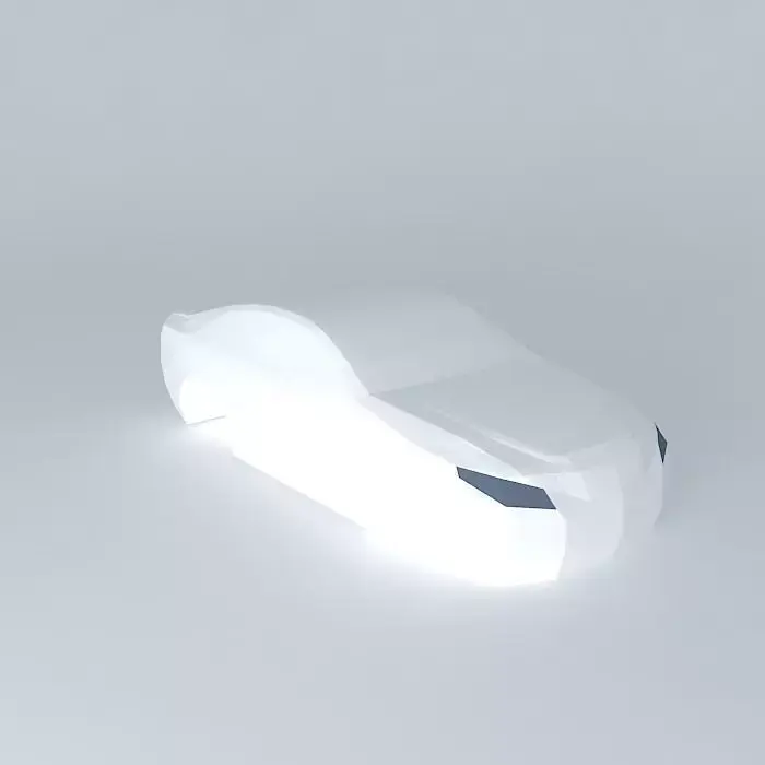 Car Coupé cabriolet template Free 3D model