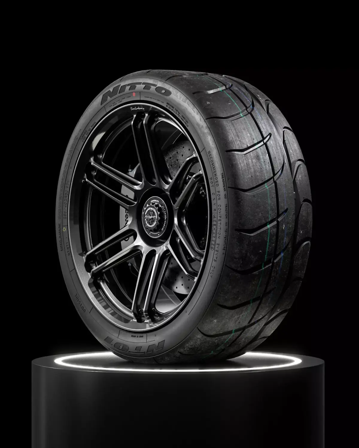 Nitto NT01 255 40 ZR20 3D model