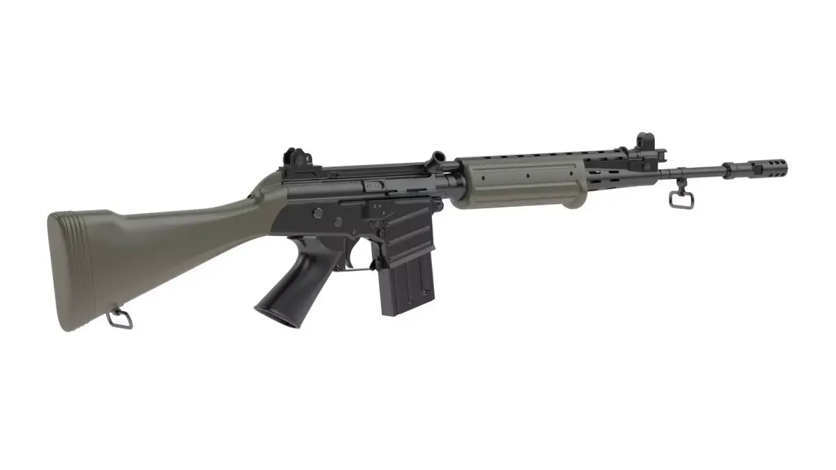 FN CAL 3D model