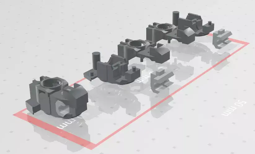 MG GUNDAM v1-5 Foot joint Free 3D print model