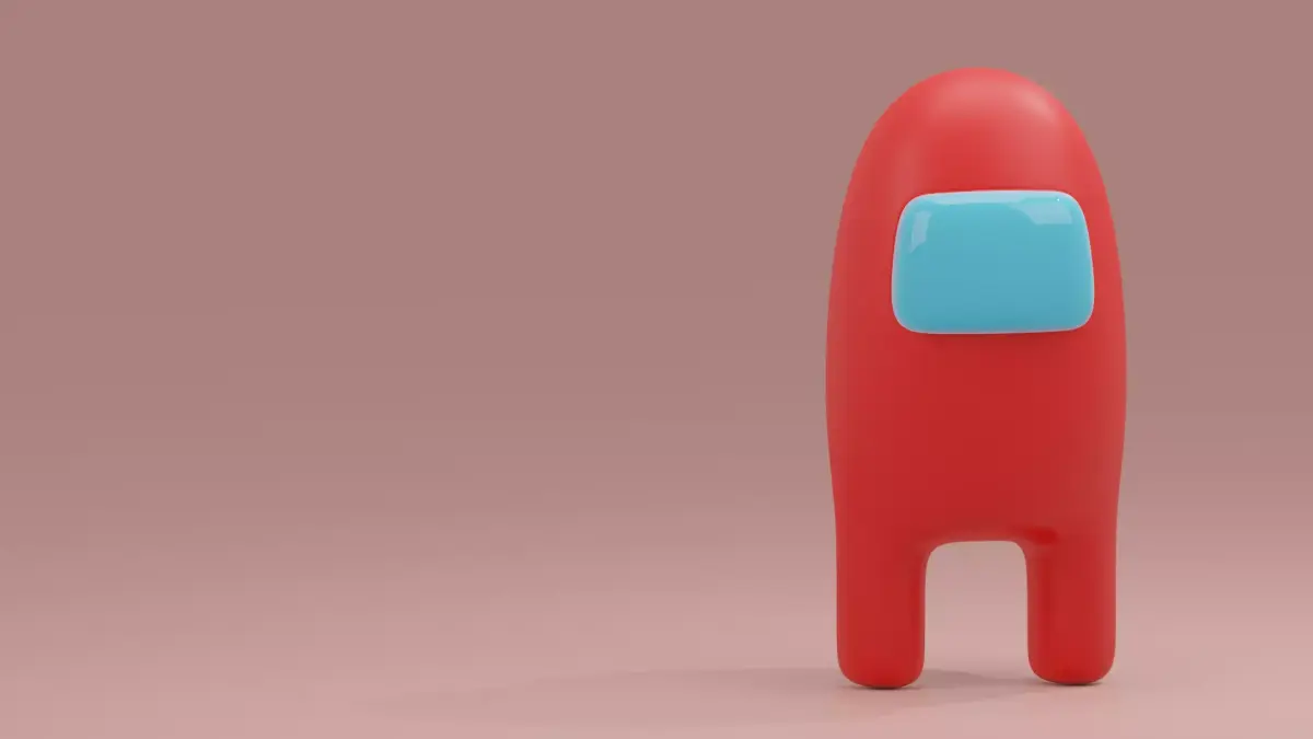Among us Character Rigged 3D model