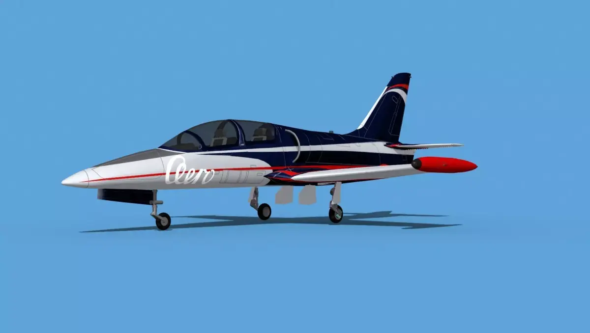 Aero Vodochody L-39C Albatross V15 3D model