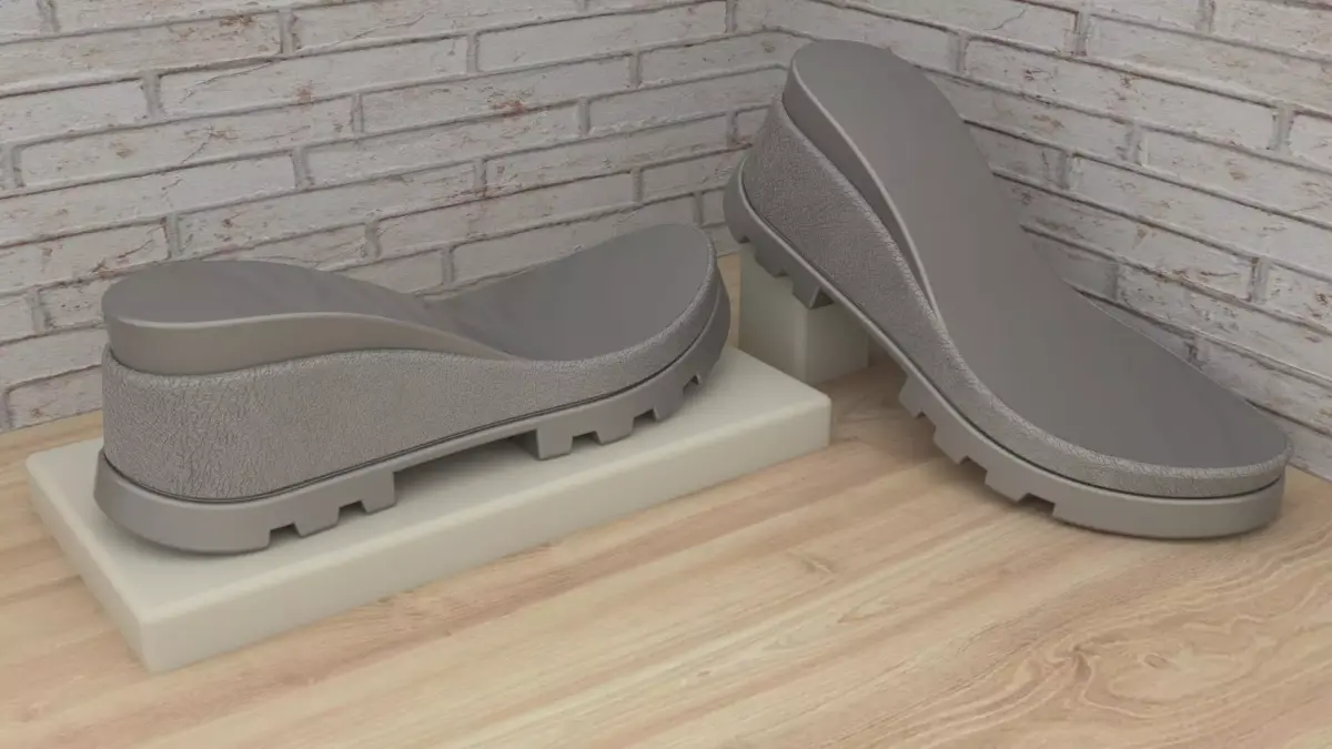3D Shoes Sole 3D model