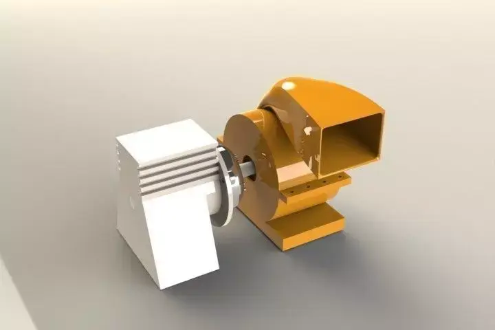Motor Blower Free 3D model by arunkumar0514