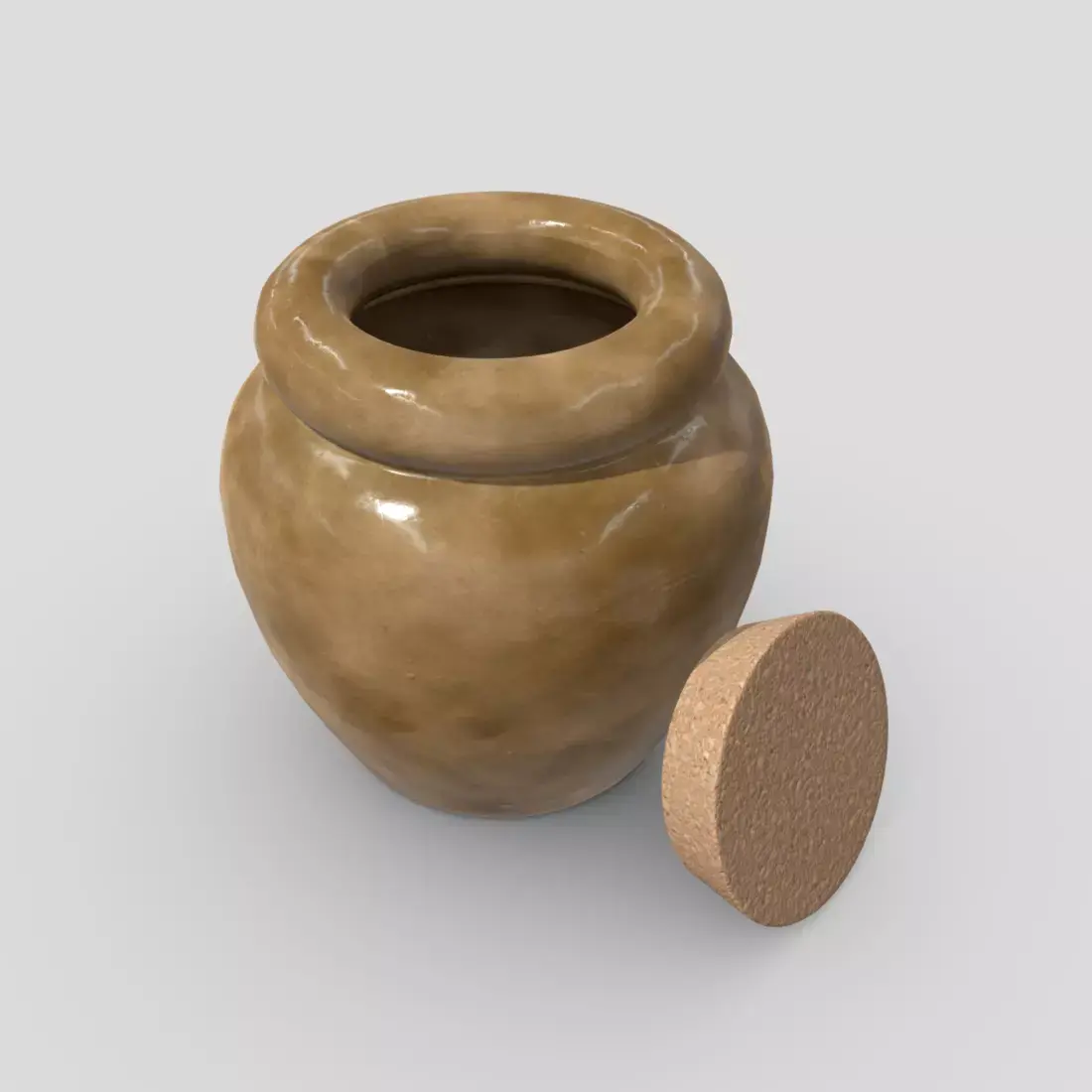 CC0 - Honey Pot Free low-poly 3D model
