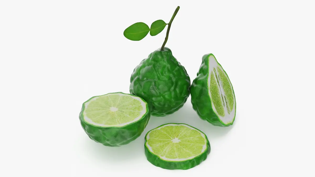 Bergamot Fruits 3D model