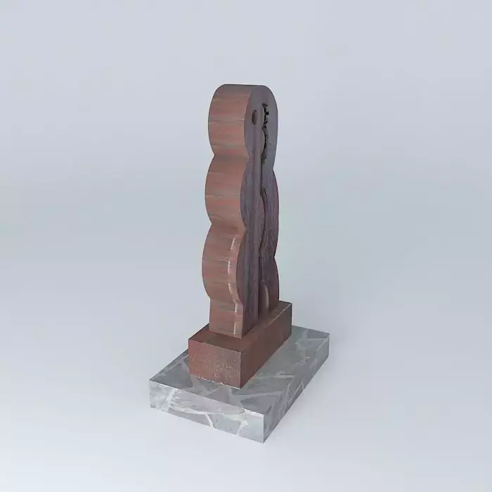 Sculpture welded Lovers Free 3D model