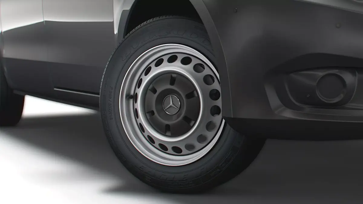 Mercedes Benz E Vito 2020 wheel 3D model