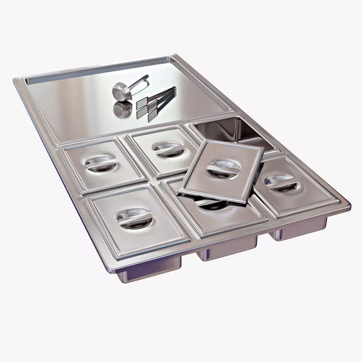 Buffet Equipment 3D model