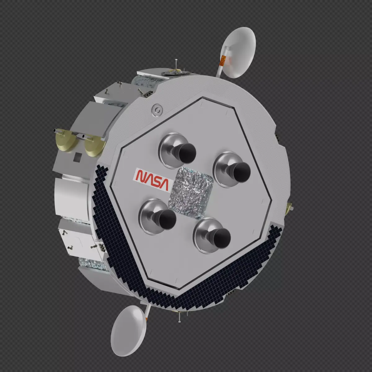 Orbital Maneuvering Vehicle 3D model