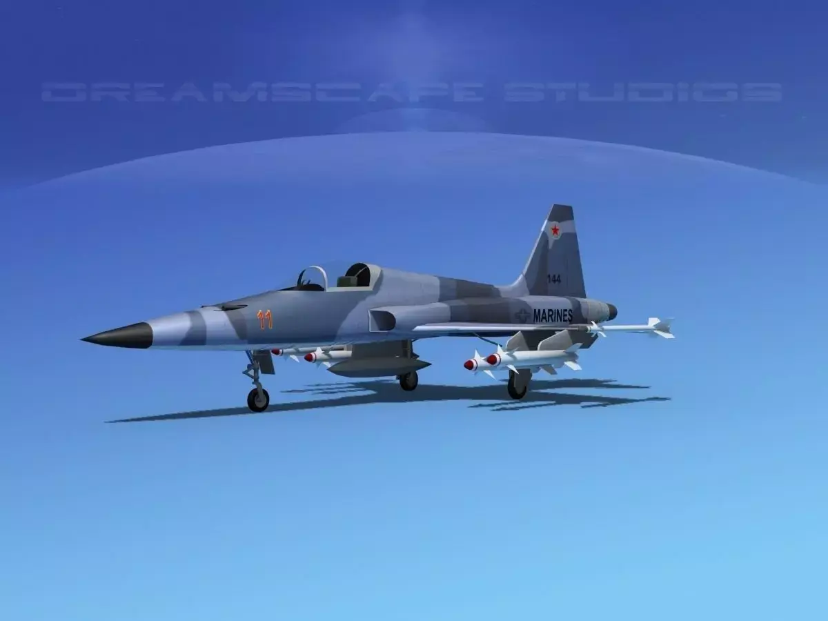 Northrop F-5E Tiger Marines 3D model