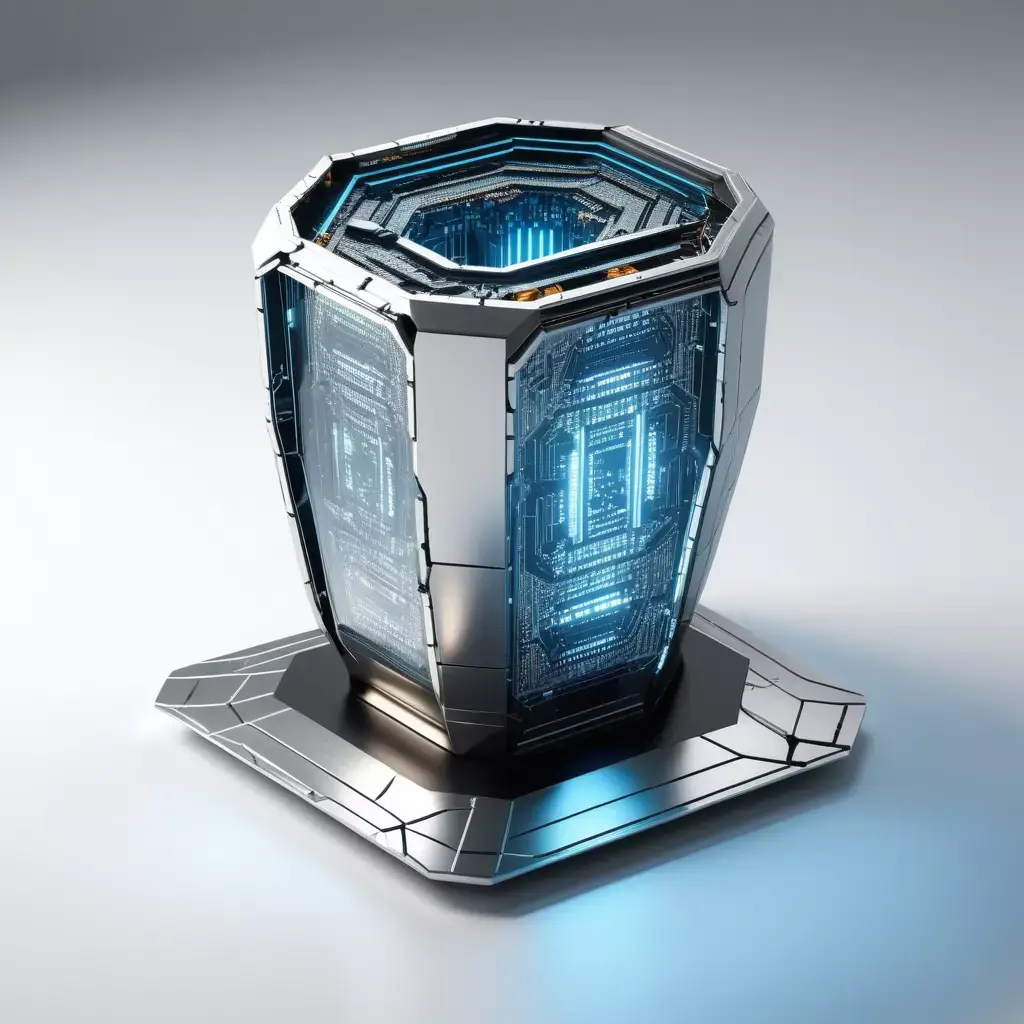 Futuristic Scifi Energy Core Generator 3D model