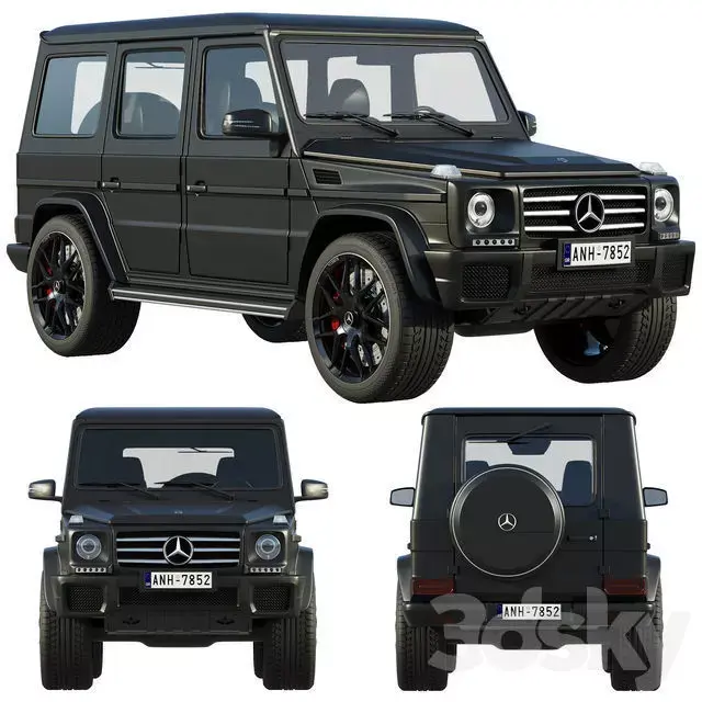 Gelendvagen 63 amg Free 3D model