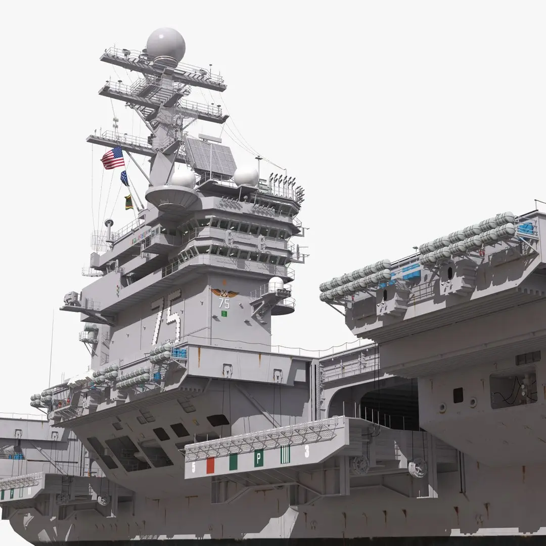 USS Harry S Truman CVN-75 3D model