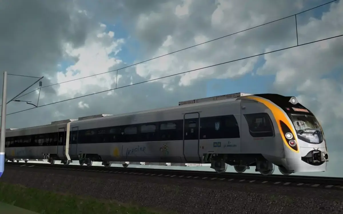 Hundai Rotem HRCS2  train production company Low-poly 3D model