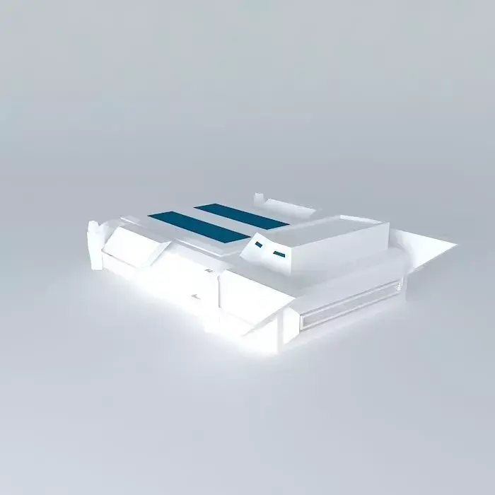 Sketchy Physics SL Landing Carrier  Free 3D model