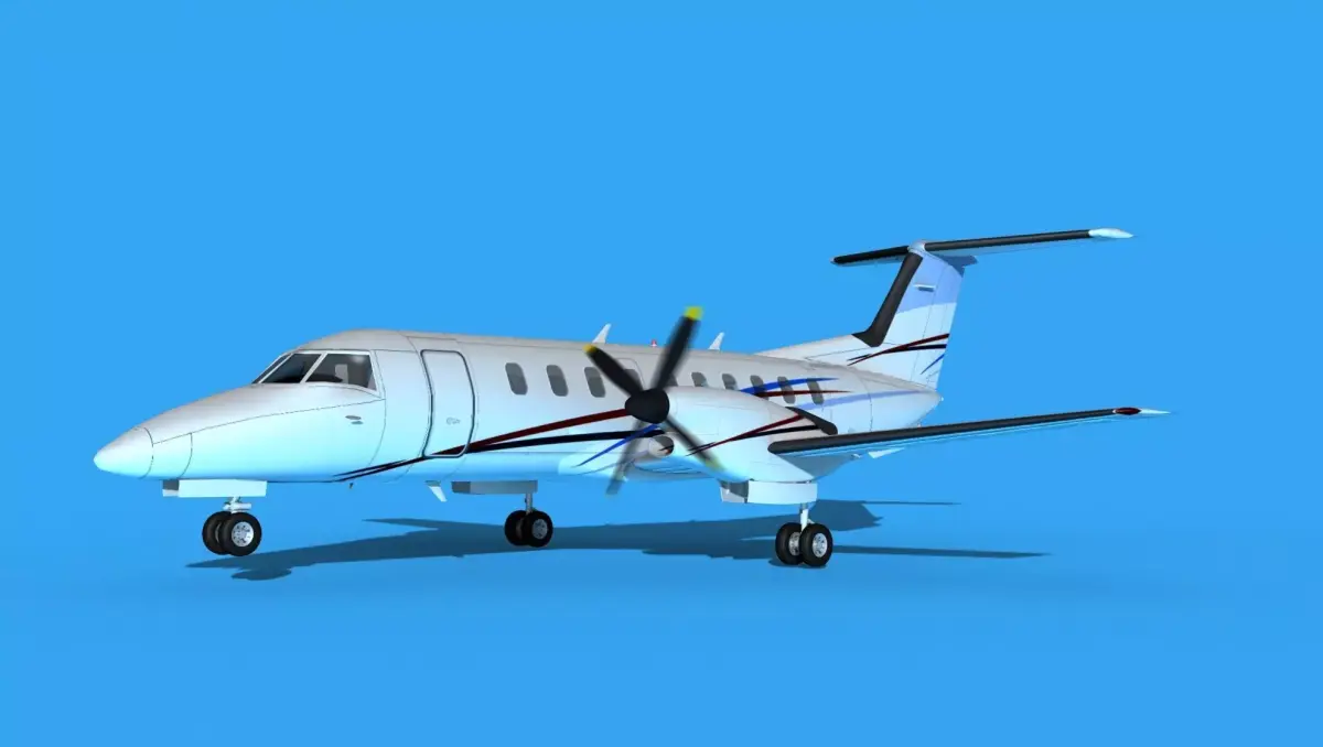 Embraer EMB120 Corporate 4 3D model