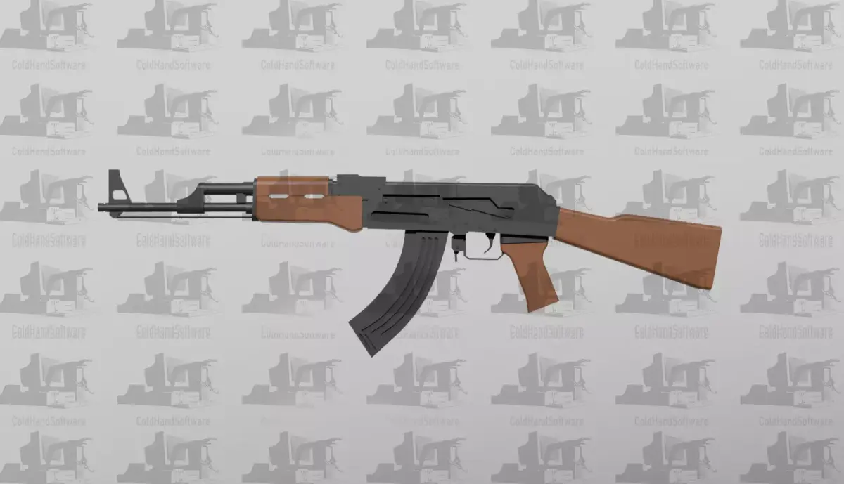 AK-47 3D model buy