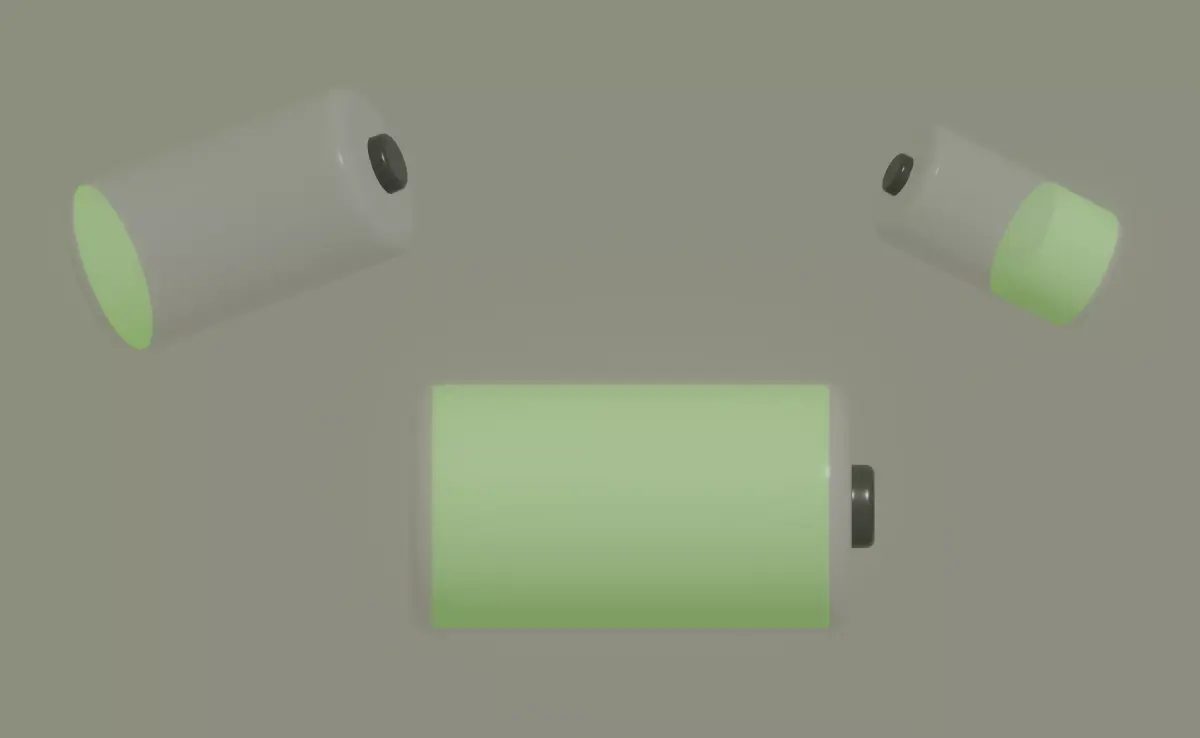 Battery Charge Indicator 3D model