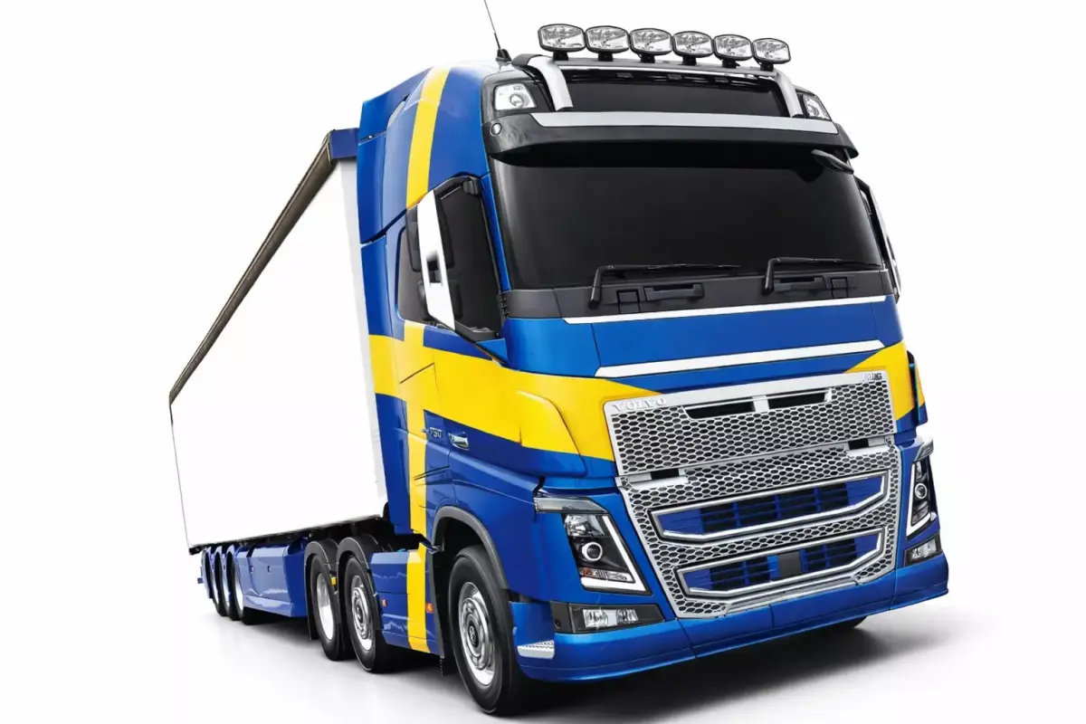 Volvo FH16 Compact Delivery Truck 3D Model 3D model