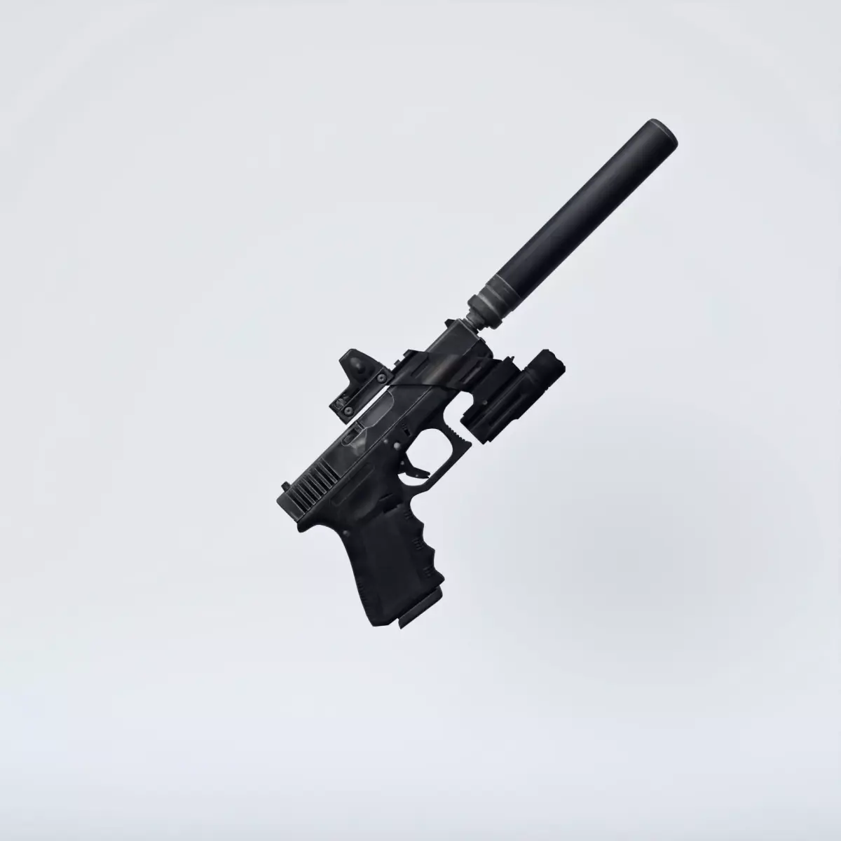 G17 Tactical Pistol for G8F 3D model