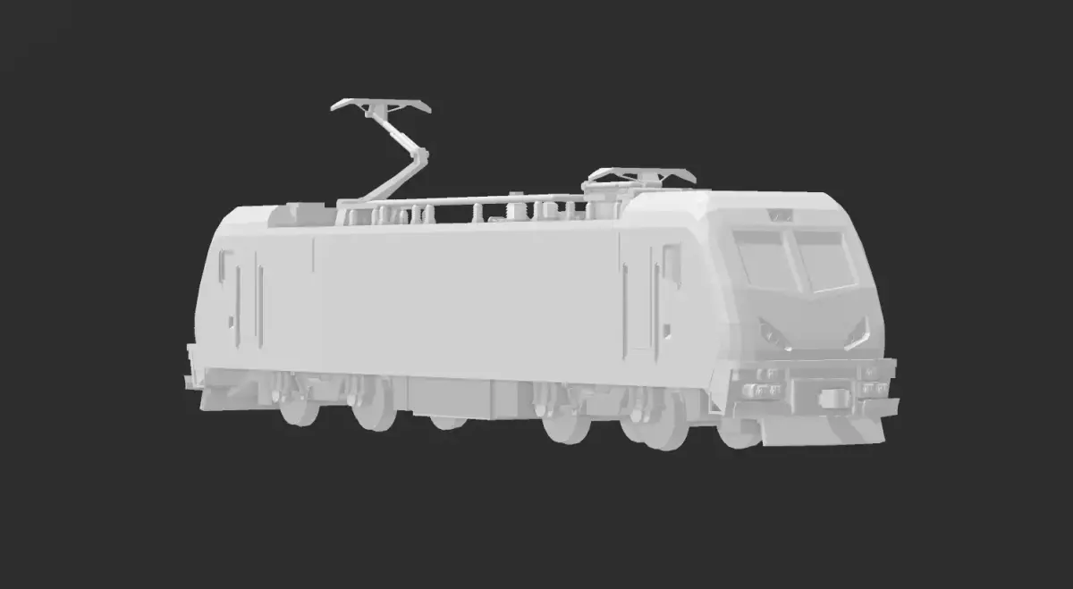 Siemens ACS-64 Electric Locomotive  3D print model