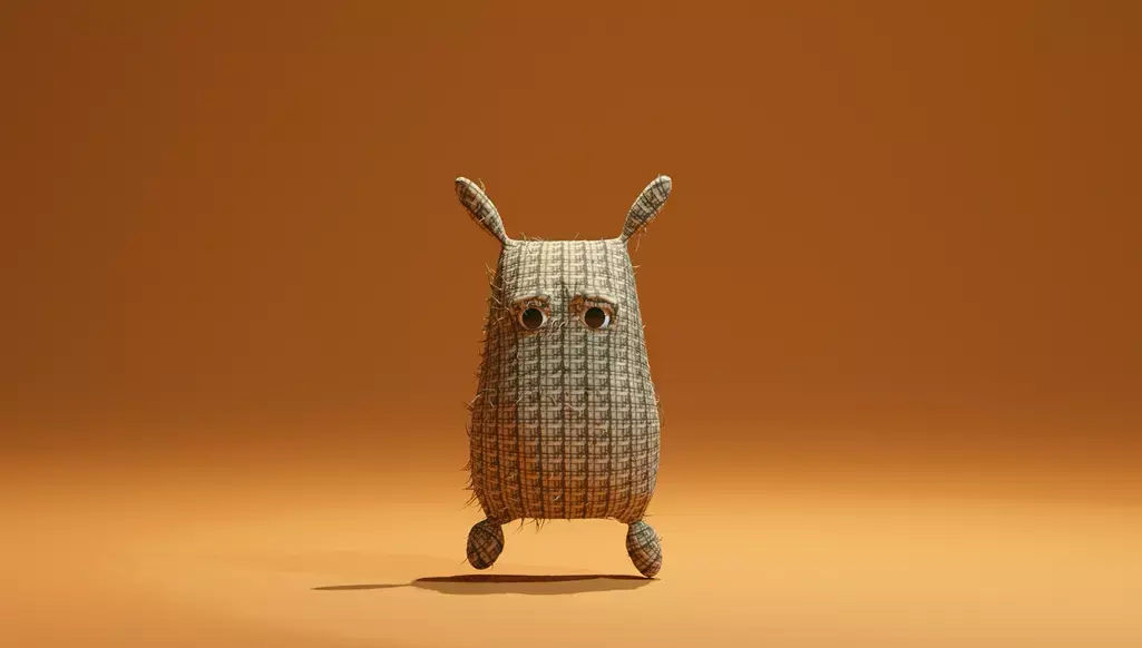 Sack Man Low-poly 3D model