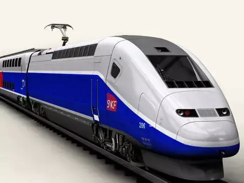 TGV Duplex 3D model