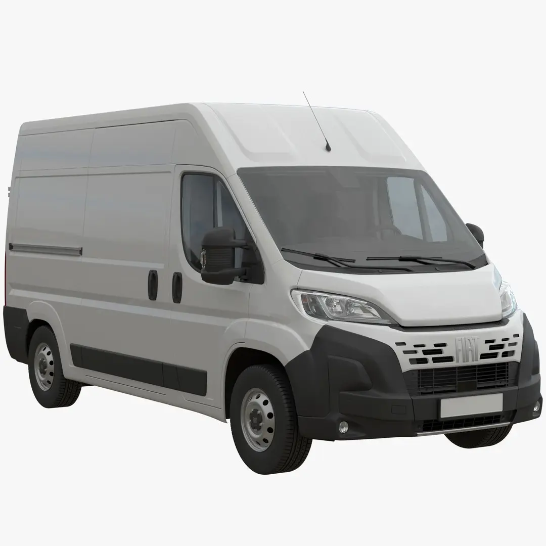 2024 FIAT DUCATO L2H2 Detailed interior 3D model
